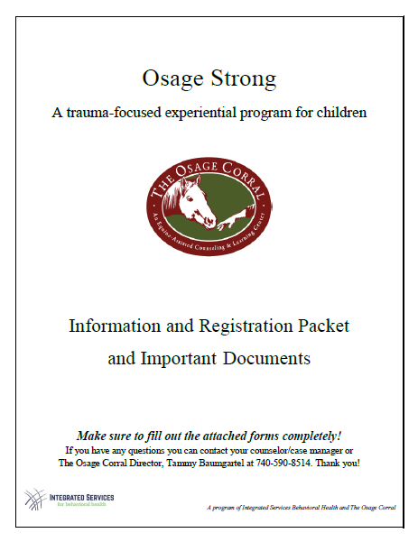 Osage Strong 2020 Registration and Information Packet